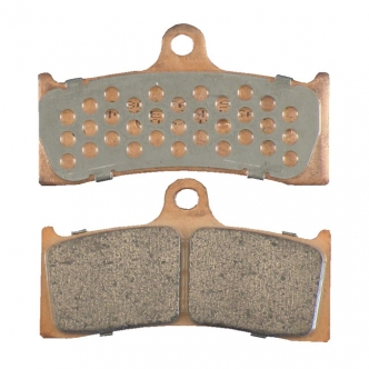 Performance Machine Pair Of Replacement Sintered Brake Pads For 112X6B Caliper (0051-1602DS)