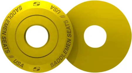 Saddlemen Seat Fender Washer In Yellow For Harley Davidson (14707YW)