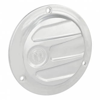 Performance Machine Scallop 3 Hole Derby Cover in Chrome Finish For 1970-1998 B.T. Models (0177-2027-CH)