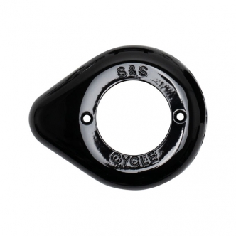 S&S Cycle Air Stinger Gloss Black Teardrop Cover (170-0686)
