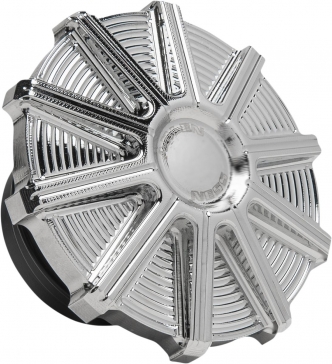 Arlen Ness 10-Gauge Gas Cap In Chrome For Harley Davidson 1996-2021 With Screw In Type Gas Cap (701-001)