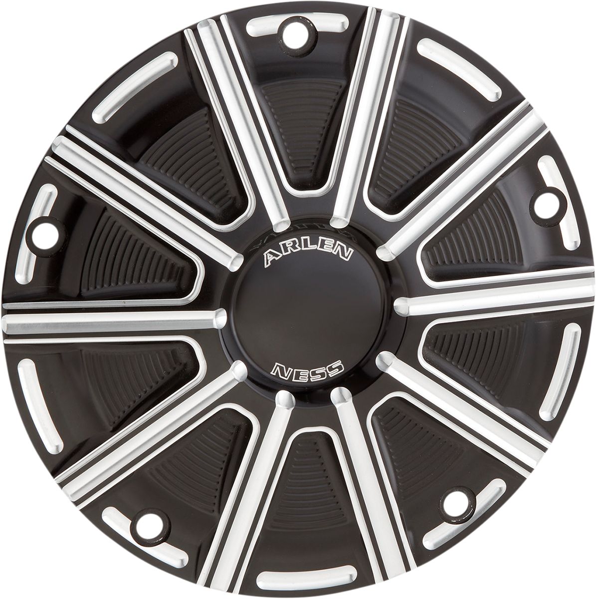 Arlen Ness 10 Gauge Derby Cover In Contrast Cut For Harley