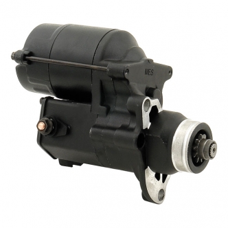 Accel Ultra Tork Starter 1.4KW in Black Finish For 2006-2017 Dyna, 2007-2017 Softail, 2007-2016 Touring Models (40005B)