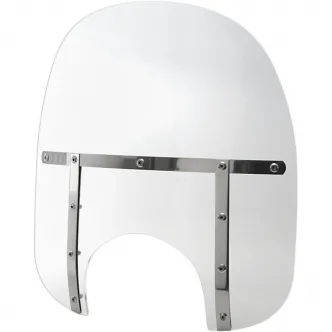 Memphis Shades 17 Inch Fats Windshield Clear For Harley Davidson 1999-2022 FLHR/FLHRI/FLHRCI/FLHRSI Road King Models (MEM3620)