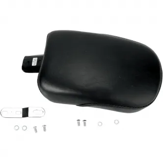 Le Pera Bare Bones Smooth Biker Gel Passenger Seat 6.5 Inch Wide in Black For 2006-2017 Dyna Models (LGK-001P)