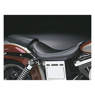 Le Pera Silhouette Foam Solo Pillion Pad 6.25 Inch Wide in Black For 1991-1995 Dyna FXD, FXDLR Convertible (Excluding FXDWG) Models (L-851P)