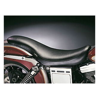 Le Pera King Cobra Smooth Foam 2-Up Seat in Black For 2004-2005 Dyna (Excluding FXDWG) Models (LF-891)