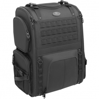 Saddlemen S3500 Tactical Sissy Bar Bag in Black Finish (EX000040A)