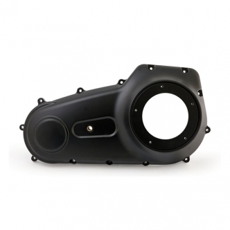 Doss Outer Primary Cover In Black Finish for Harley Davidson 2006-2017 Dyna Models with Mid Controls (ARM460109)