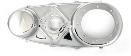 Doss Steel Inner Primary Cover In Chrome For Harley Davidson 1955-1964 4-speed Big Twin Models (14005)