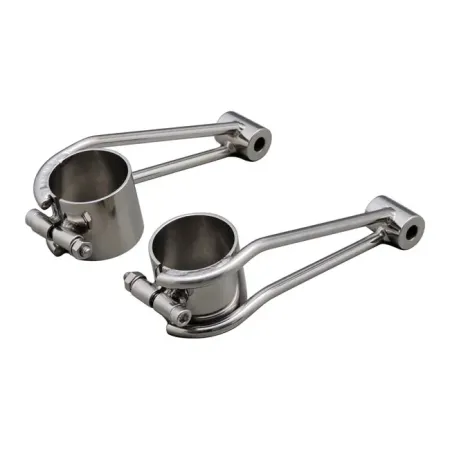 Doss 41mm Polished Stainless Steel Bracket For Vintage Headlight ARM739009 And ARM839009 (86910)