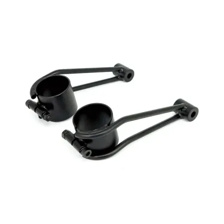 Doss 41mm Black Painted Steel Bracket For Vintage Headlight ARM739009 And ARM839009 (86942)