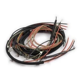 Doss Oem Style Main Wiring Harness, Complete Set For Harley Davidson 1948 WL, UL, EL, FL Models  (Y-21-118)