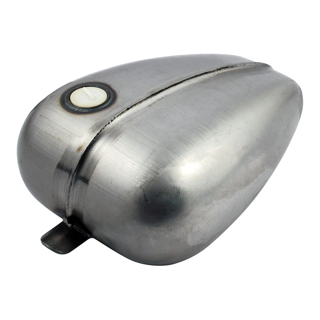 DOSS 3.3 Gallon Mustang Ribbed Gas Tank For 1983Up Gas Caps Universal