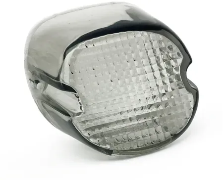 Doss Laydown Taillight With Smoke Lens And Bottom License Plate Window For Harley Davidson 1973-1998 Models (31-630S)