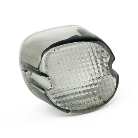 Doss Laydown Taillight With Smoke Lens And Bottom License Plate Window For Harley Davidson 2003-2021 Models (31-623S)