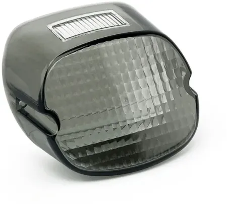 Doss Laydown Taillight With Smoke Lens And Top License Plate Window For Harley Davidson 1973-1998 Models (31-611S)