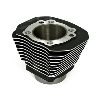 Doss Replacement Front Or Rear Cylinder In Black Finish With Highlighted Fins For Harley Davidson 2004-2021 XL1200 Sportster Models (16463-04) (77423A)