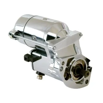 All Balls High Torque Starter 1.4KW In Chrome For Harley Davidson 1990-2006 Big Twin Models (Excl. 2006 Dyna) (80-1002)