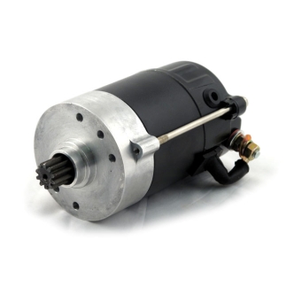 All Balls Hitachi Style 1.4KW Starter Motor In Black For Harley Davidson 1974-1976 Sportster, 1982-1984 FL, 1974-1986 FX, 1984-1988 FLT & 1983-1988 FXR Models (80-1005)