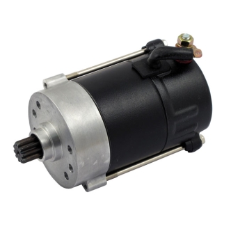 All Balls Prestolite Style 1.4KW Starter Motor In Black For Pre-1989 Harley Davidson Big Twin Motorcycles (80-1007)