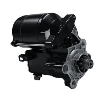 All Balls High Torque Starter 1.4KW In Black For Harley Davidson 1981-2021 Sportster & 2008-2012 XR1200 Models (80-1009)