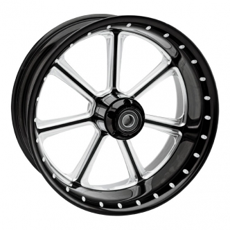 Roland Sands Design 18 x 3.5 Front Diesel Wheel In Contrast Cut For Harley Davidson 2007-2014 FLSTC & FLSTN With Single Disc & Non-ABS Models (ARM264355)