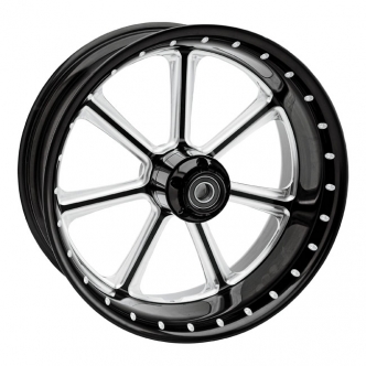 Roland Sands Design 26 x 3.5 Inch Front Diesel Wheel In Contrast Cut Finish For Harley Davidson 2013-2017 FXSB Breakout & 2018-2021 FXBR/S With ABS Models (ARM728695)