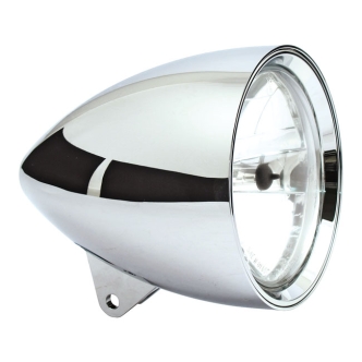 Doss Smoothie 4-1/2 Inch Headlight Without Visor In Chrome Finish (ARM149009)
