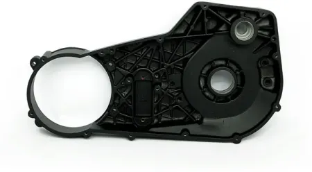Doss Inner Primary Cover Black Powder Coated For Harley Davidson 94-06 Softail Models (63263B)