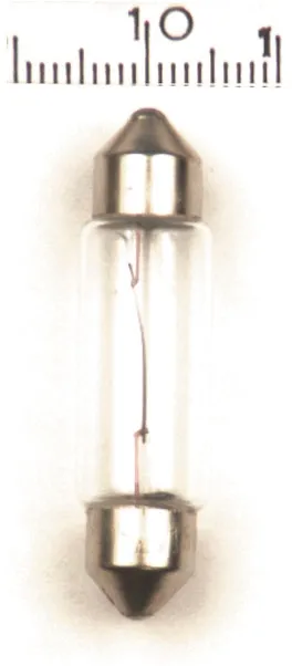 Philips, Bulls-eye Turn Signal Bulb T15/43. Clear Glass (12850CP)