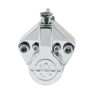 Performance Machine 2 Piston Springer Classic Caliper in Chrome Finish (0052-2100-CH)