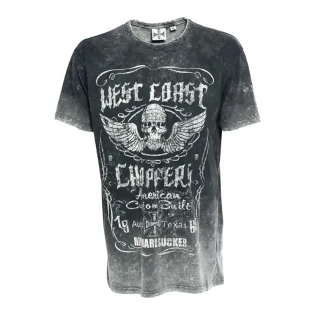 West Coast Choppers Ride Hard Sucker Vintage T-shirt Black Size 3XL (WCCTS132628ZW3XL)