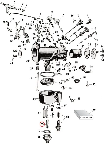 Samwel Supplies Spring, Nozzle Retainer (0125701)
