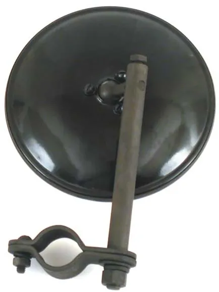 Samwel Supplies Reproduction Sidevalve MIRROR. Black, Long Stem (1135000)