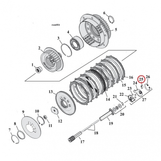 Doss Clutch Release Coupling Replacement Part For ARM555555 (ARM680299)