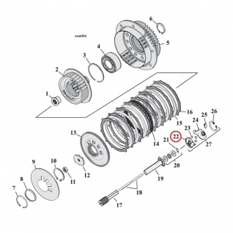 Doss Clutch Release Ramp Replacement Part For ARM555555 (ARM783599)