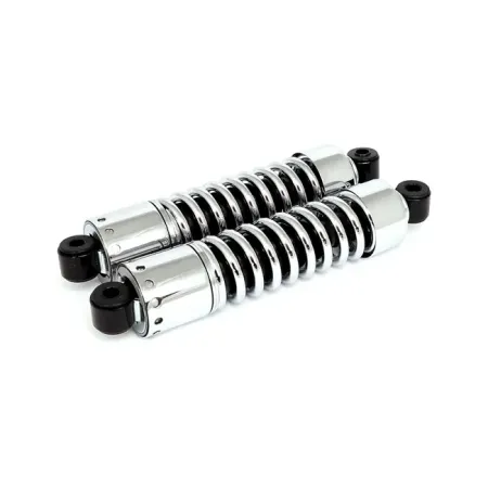 Doss 12 Inch Shocks Without Covers For Harley Davidson 1973-1986 4 Speed FL, FX & FXWG Models (30-482)