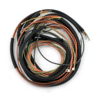 Doss Oem Style Main Wiring Harness, Complete Set For Harley Davidson 1948-1957 FL, FLH, UL, WL Models  (32-0705)
