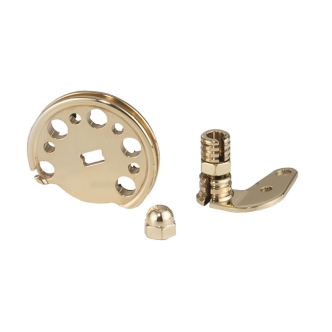 Kustom Tech Brass Throttle Accent Set For S&S Super E/G Models With Single Cable (11-010)