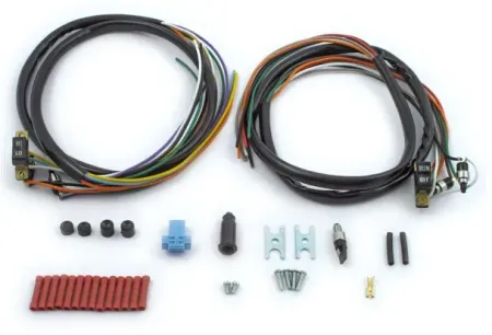 Doss Handlebar Switch & Wiring Kit In Black. Complete with 47 Inch Wiring For Harley Davidson 1972-1981 Big Twin And 1973-1981 Sportster Models (35-640)