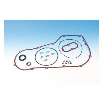 Genuine James Primary Cover Gasket & Seal Kit Foamet With Bead For 1989-1993 Softail, 1991-1993 Dyna Models (60539-89-KF)