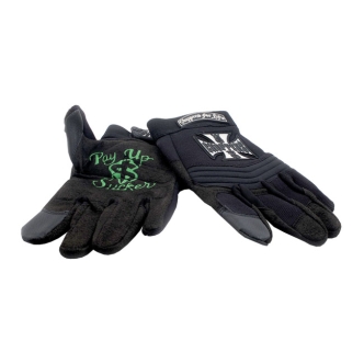 West Coast Choppers Riding Gloves Black Size 2XL (ARM801759)