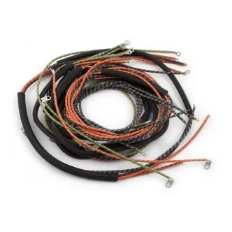 Doss Oem Style Main Wiring Harness, Complete Set For Harley Davidson 1947 UL, EL, FL Models (Y-21-117)