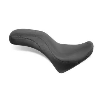 Mustang DayTripper Seat Plain Black For Honda 2010-2014 VT1300C Sabre, 2010-2016 VT1300C Stateline & 2010-2015 VT1300C Interstate Models (76642)