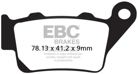 Ebc Double-h Sintered Brake Pads (FA213HH)