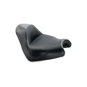 Mustang Sport Touring Solo Seat Plain Black For Honda 2005-2008 VTX1800F Models (76134)