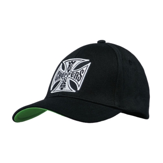 West Coast Choppers OG Classic Round Bill Cap Black (ARM702665)