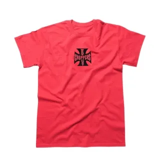 West Coast Choppers OG ATX T-shirt Red/Black Size XL (ARM795775)