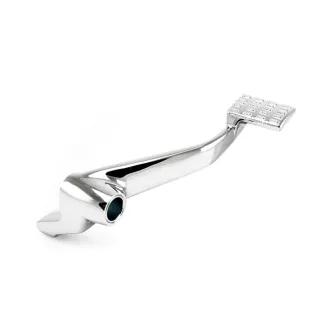 DOSS Brake Pedal In Chrome For Harley Davidson 04-10 XL883C, 04-13 XL1200C, 12-13 XL1200V Sportster Models (42685-04) (77720A)